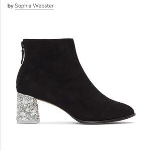 Sophia Webster - Black Stella Ankle Boots